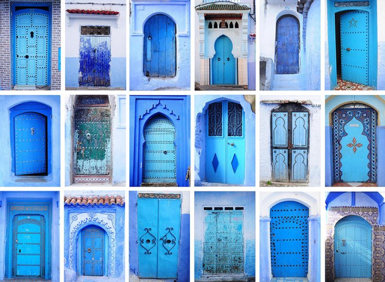 Синяя сказка  Марокко.