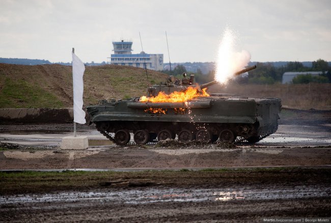 Как в Жуковском проходило танковое шоу
