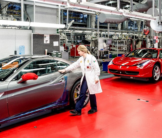 Экскурсия по заводу Ferrari
