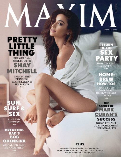 Шэй Митчелл в Maxim Magazine