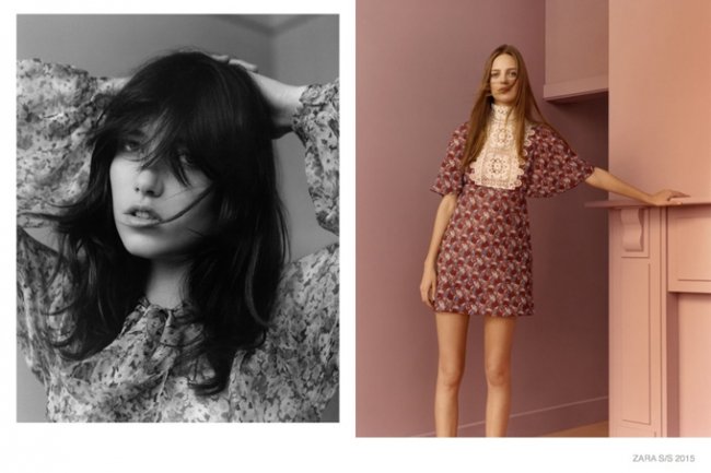 Рекламная кампания Zara весна-лето 2015