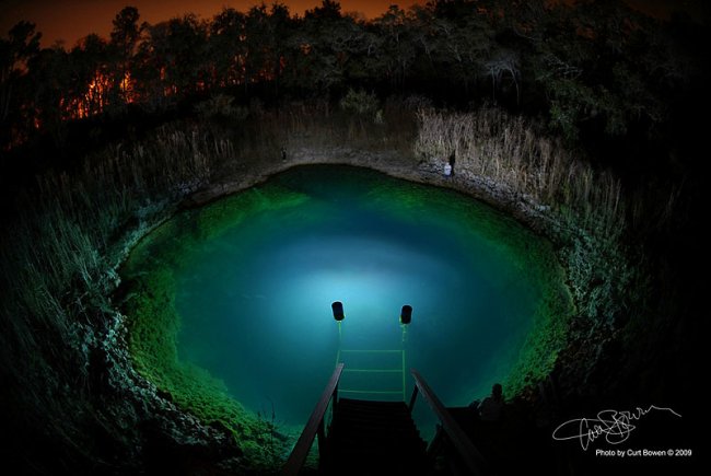 Удивительные подводные пещеры