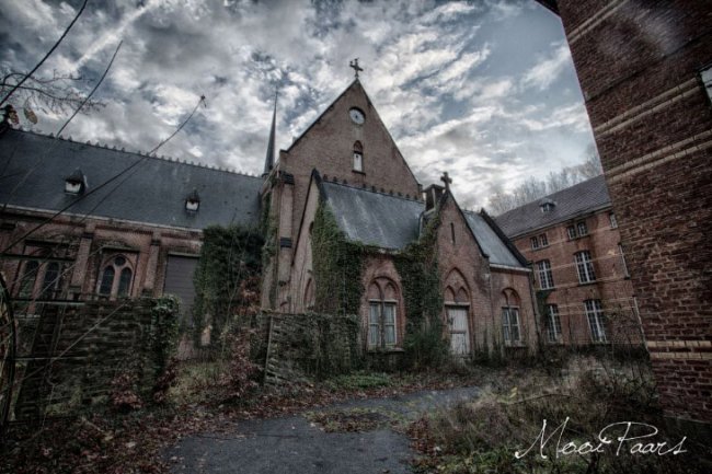 Заброшенная психиатрическая больница в Бельгии