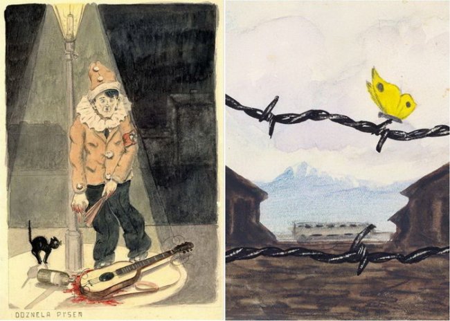 Искусство и Холокост: 9 пронзительных картин, написанных узниками концлагер ...