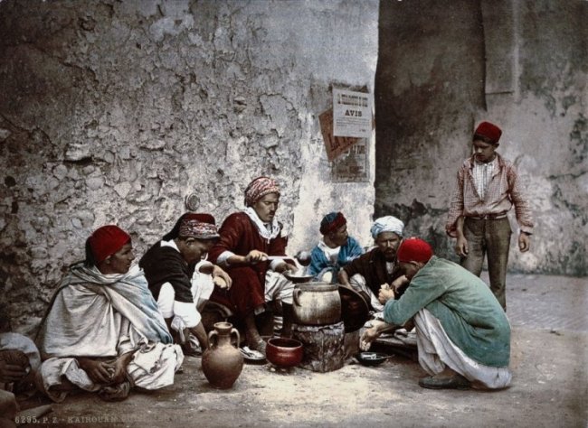 Цветные снимки Туниса конца XIX века