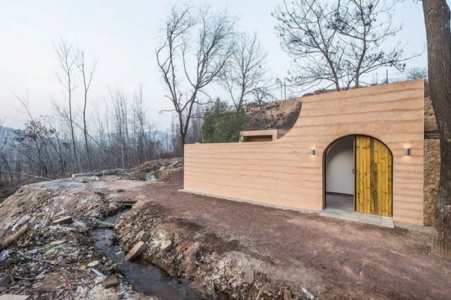 Реконструкция пещерного дома в Китае