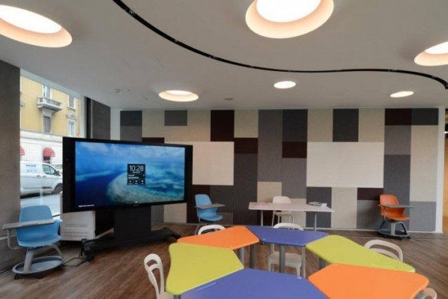 Как выглядит новый офис Microsoft в Италии