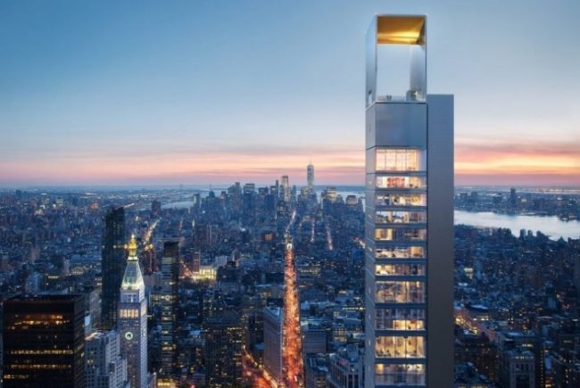 В Манхэттене началось строительство самого высокого небоскреба по проекту р ...
