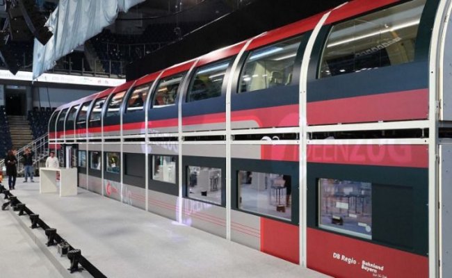 Немцы показали поезд будущего повышенного комфорта