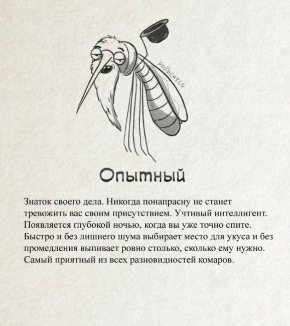 Классификация комаров
