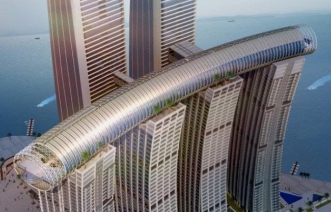 Амбициозный строительный проект: в Китае построят горизонтальный небоскреб