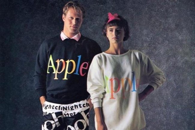 Как выглядела первая и единственная коллекция одежды от Apple