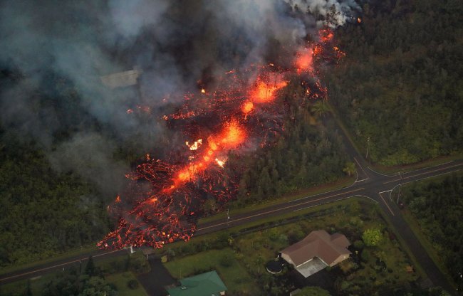 Извержение вулкана Килауэа 2018
