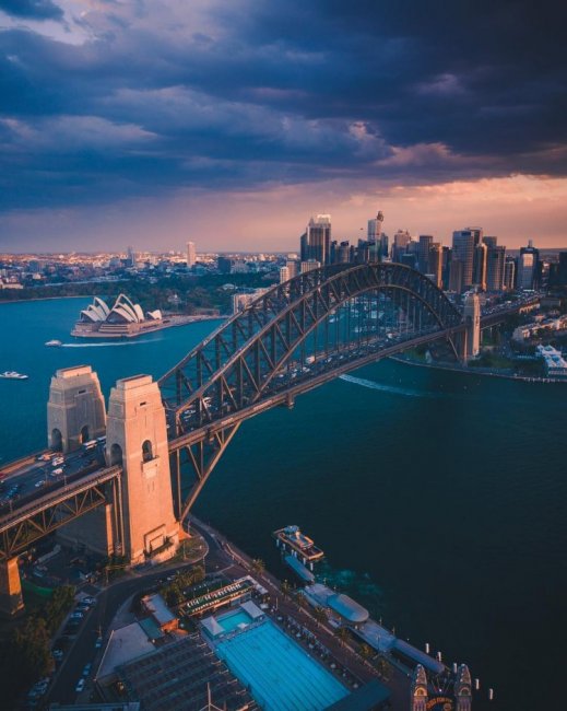 Австралия сверху на снимках Шая Купера