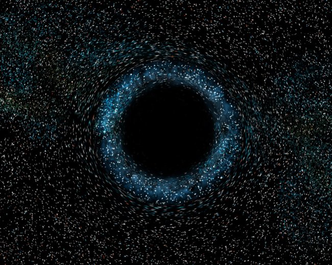 Первое изображение черной дыры