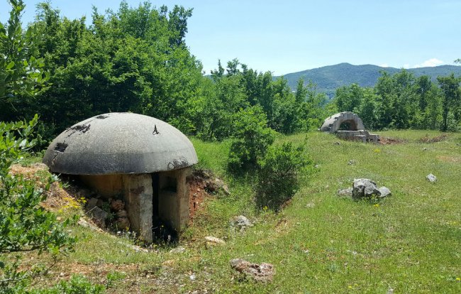 Бункеры холодной войны в Албании