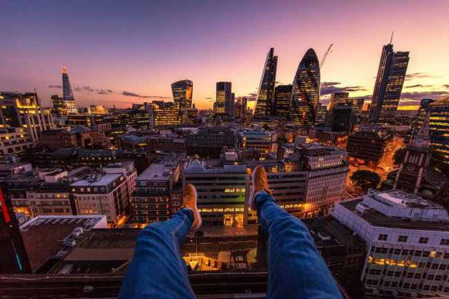 Лондон с высоты крыш