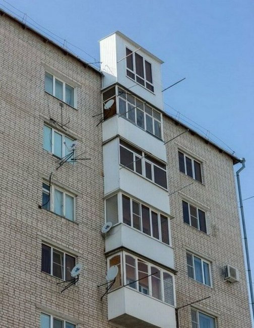 Безумные балконы