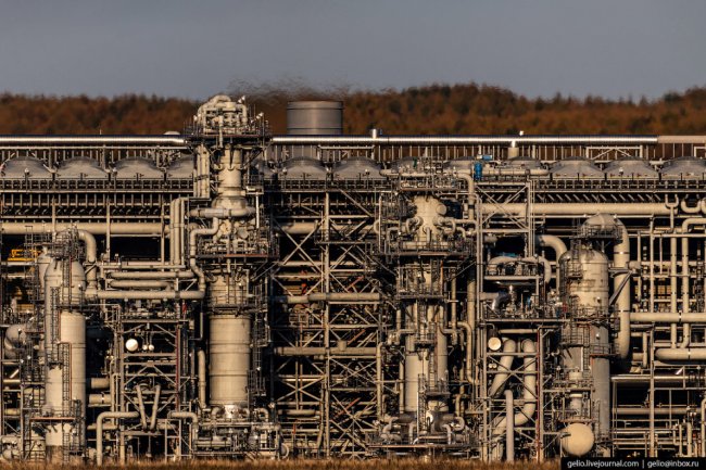Первый в России завод по сжижению природного газа