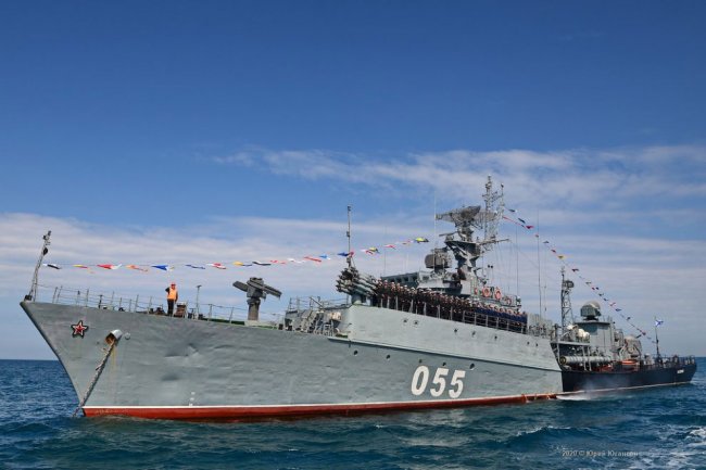 Военно-морской парад в Севастополе