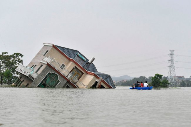 Наводнение в Китае 2020