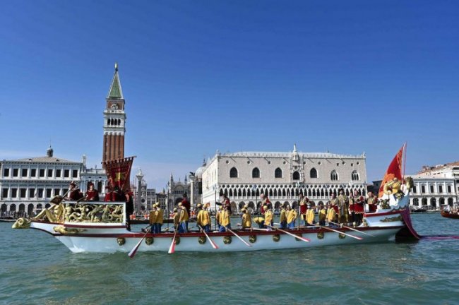 Ежегодная Историческая Регата в Венеции