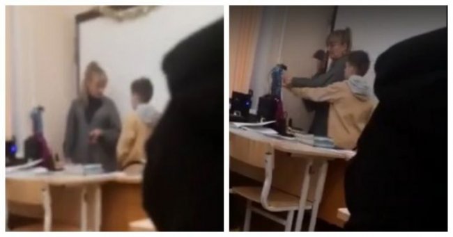 В Свердловской области школьник нахамил учителю и получил пощёчину