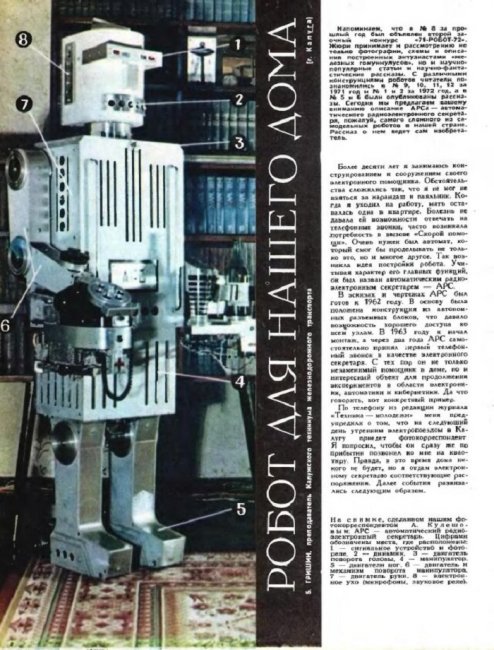 Робот-секретарь - техническое чудо в СССР 1960-х годов. - Я устал