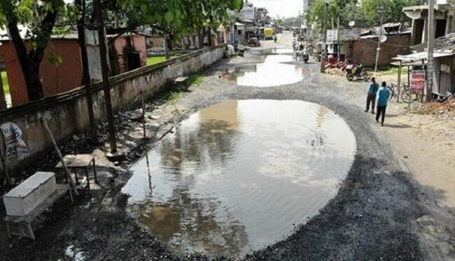 В Индии нашли худшую дорогу в мире