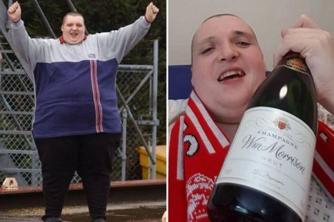 «Самый толстый мужчина» Великобритании, весивший 349 килограммов, умер в 37 ...