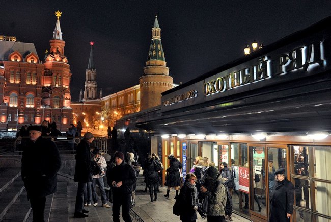 20 самых популярных мест для чекинов в Москве