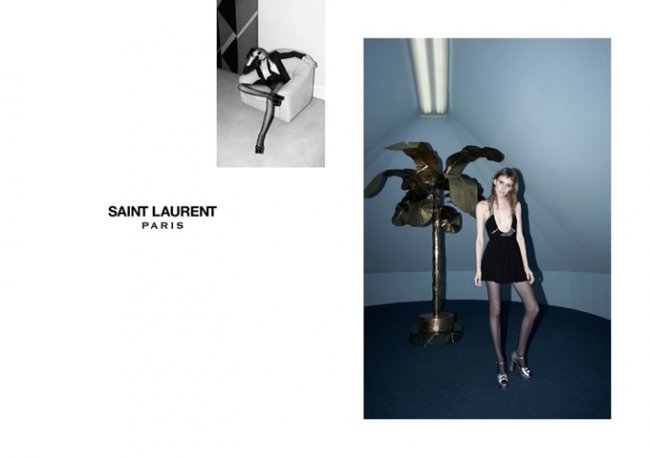Рекламная кампания Saint Laurent весна-лето 2015