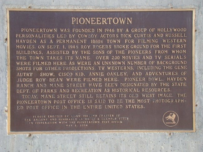 Pioneertown – голливудские декорации, которые превратились в настоящий город