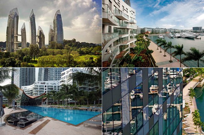 Жилой комплекс Reflections в Сингапуре — криволинейность наступает!