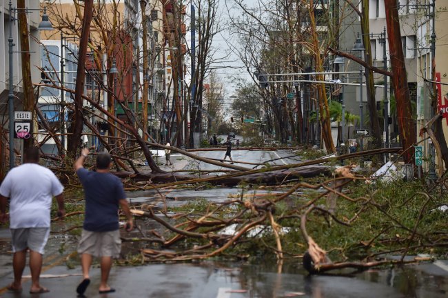 «Страна полностью разрушена»: ураган Мария