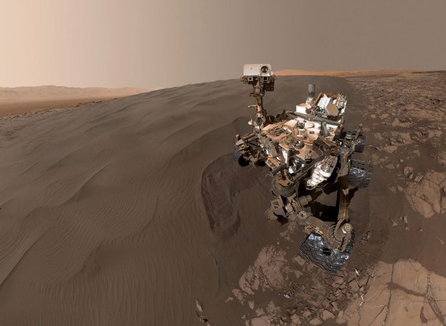 Снимки марсохода Curiosity: 2000 дней на Марсе