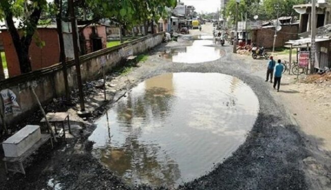 В Индии нашли худшую дорогу в мире