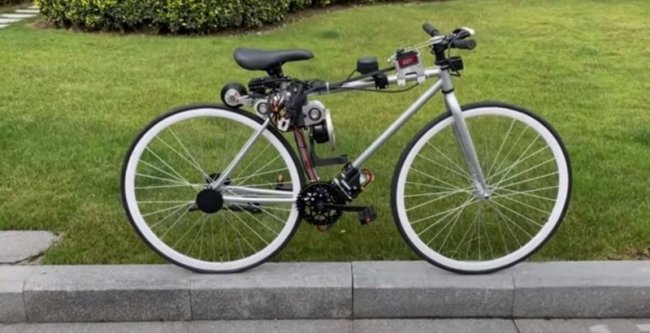 Китайский инженер создал самобалансирующийся велосипед
